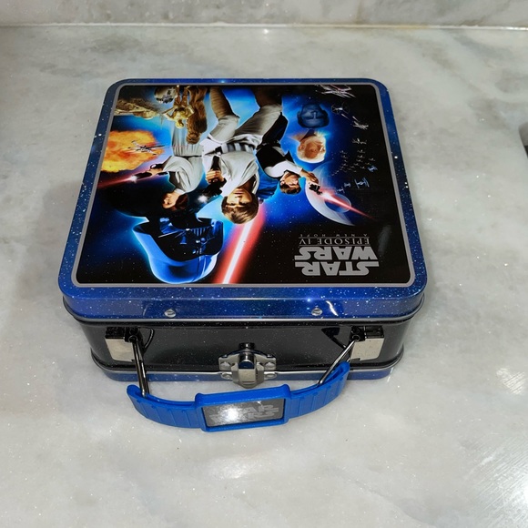 Star Wars Episode IV Collectible Mini 6” A New Hope Tin Carry All Box - Picture 4 of 8